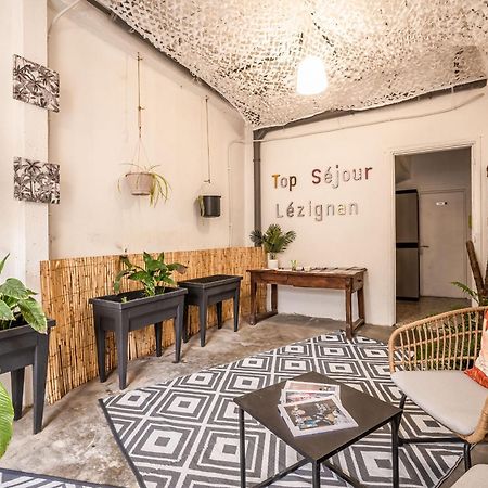 Lézignan-Corbières Cosy Green Clim Wifi Centre Ville 2 Pers מראה חיצוני תמונה