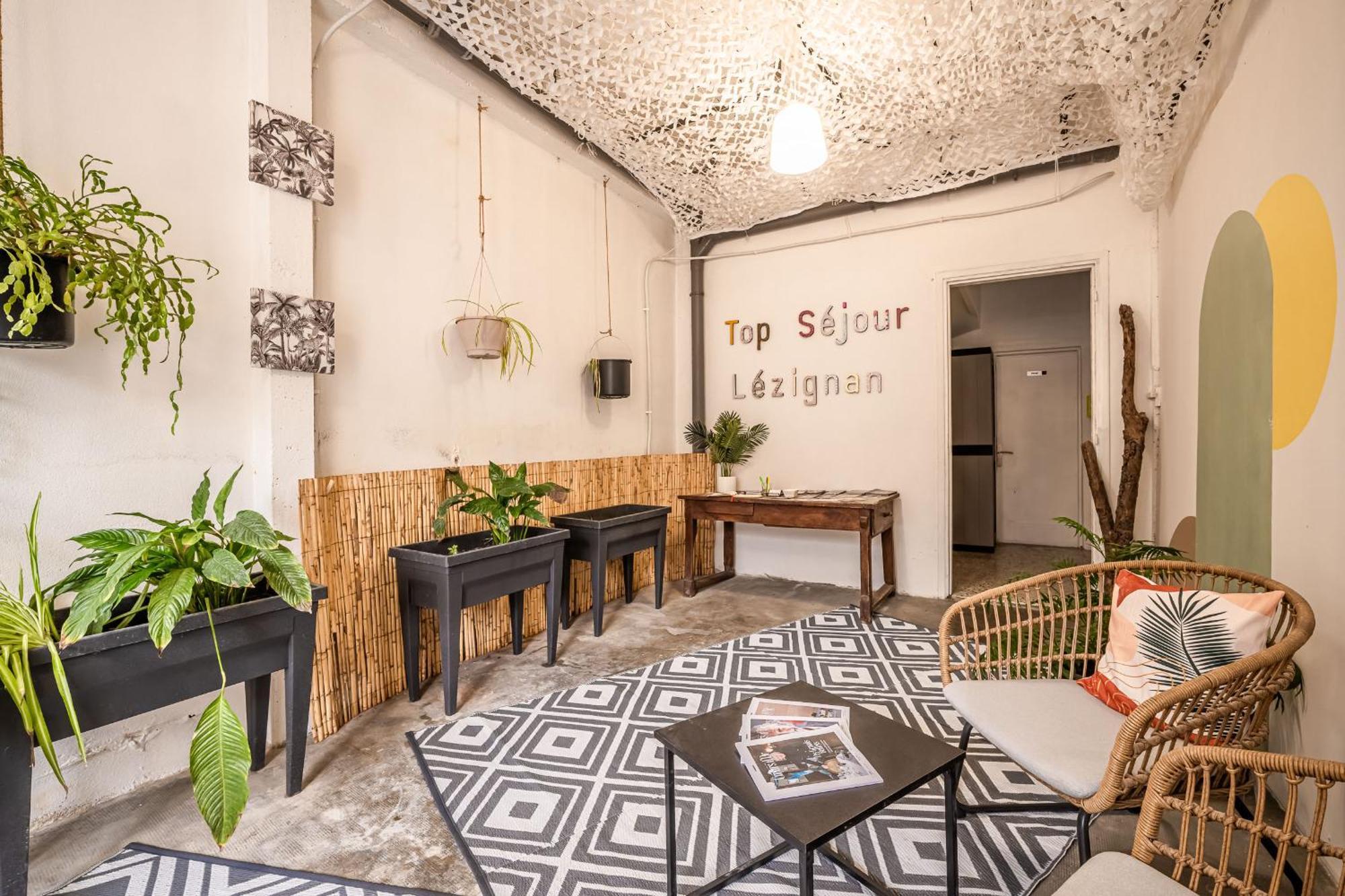 Lézignan-Corbières Cosy Green Clim Wifi Centre Ville 2 Pers מראה חיצוני תמונה